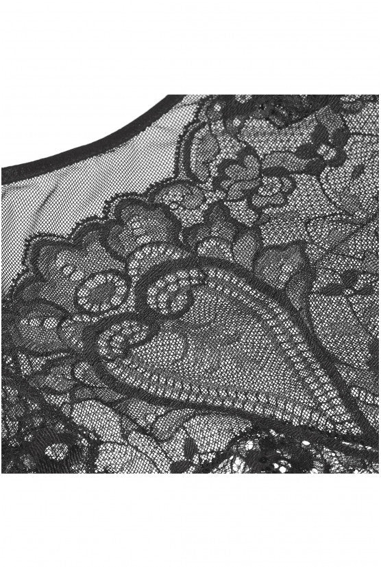 cadolle-crop-top-dentelle-noir-coeur-doubl-satin image 2