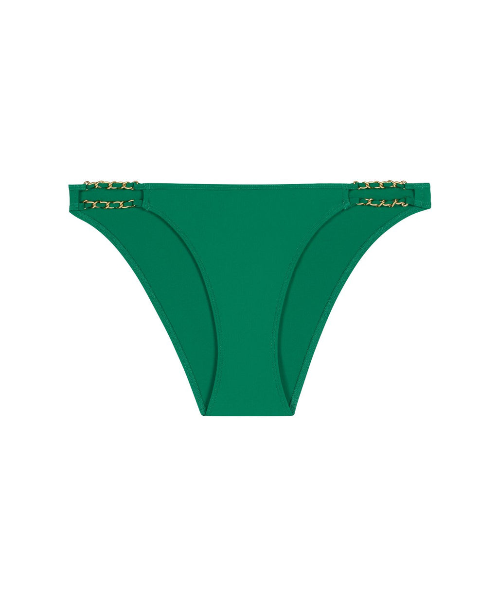 aubade-sparkling-treasure-h-ftslip-culotte-de-bain-taille-basse-palm-green image 1