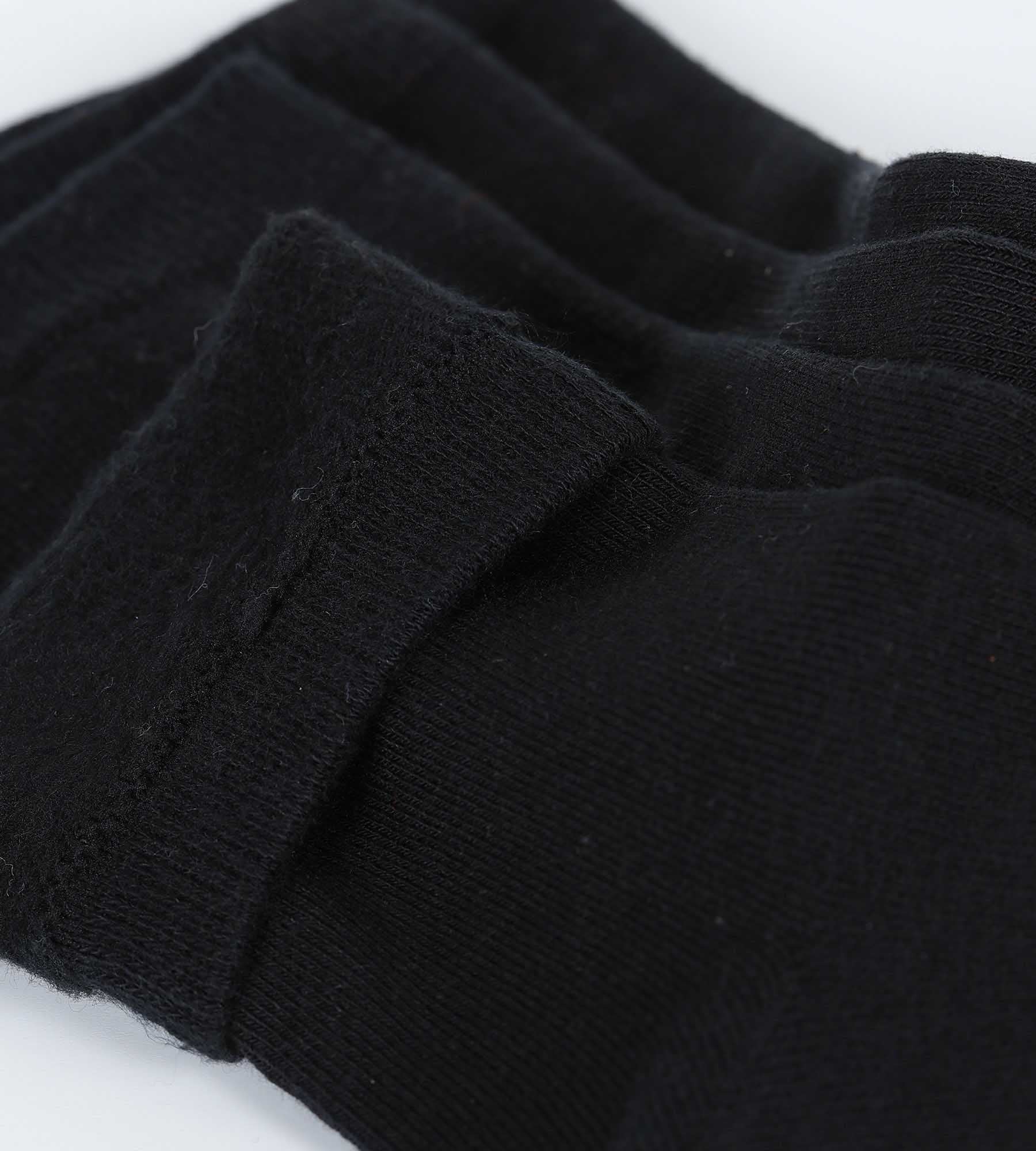 dim-thermo-polaire-lot-de-2-paires-de-mi-chaussettes-femme-noir image 3