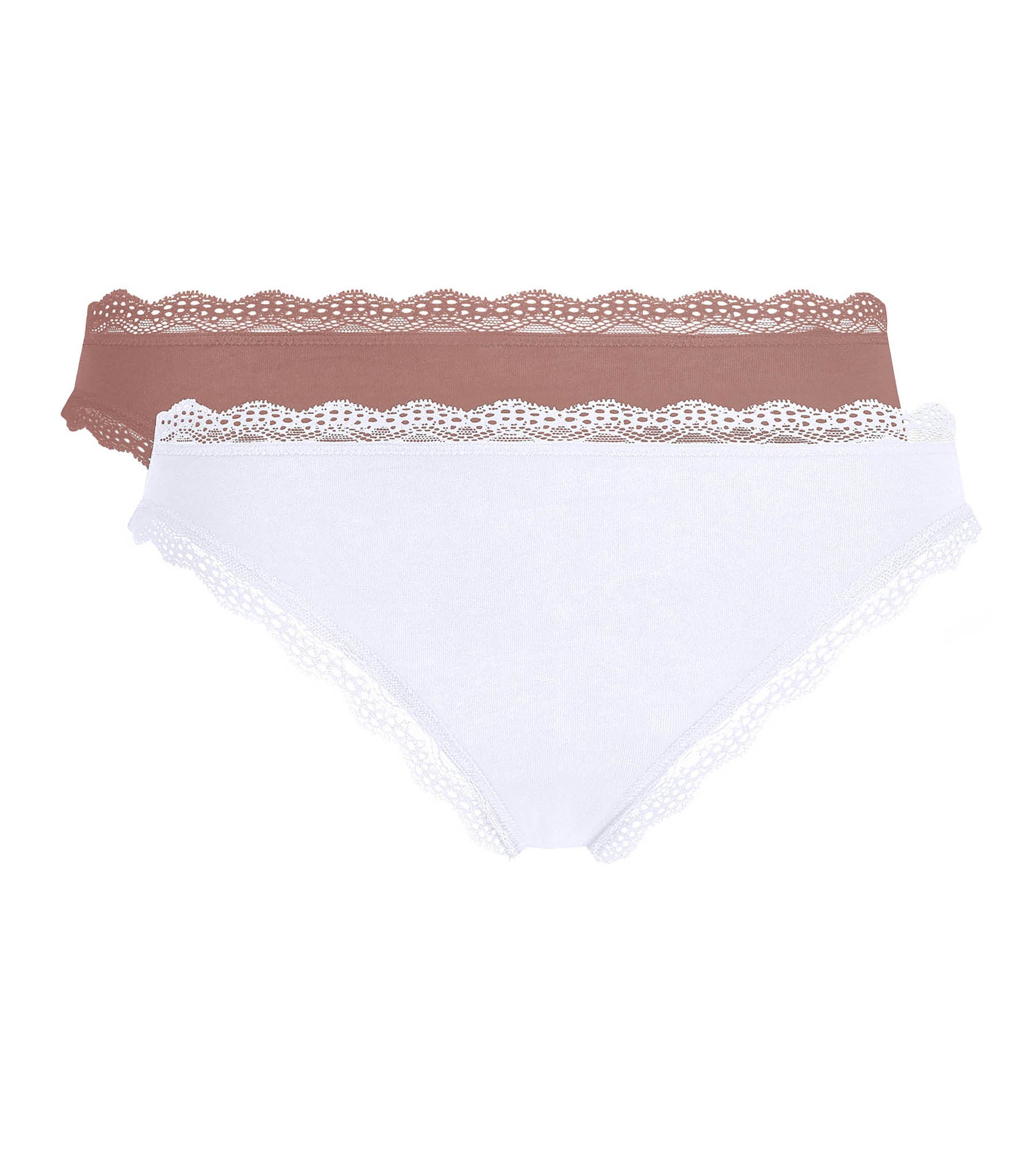 dim-daily-dentelle-lot-de-2-culottes-gris-cendre-coton-stretch image 5