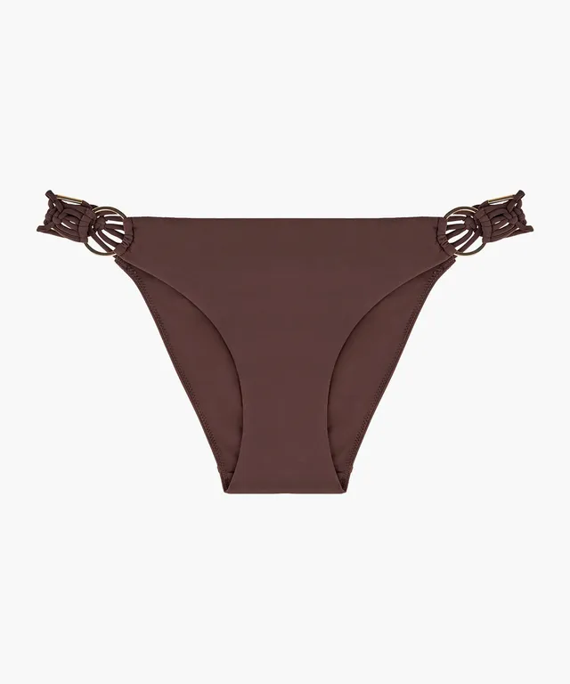 aubade-gipsy-muse-bas-de-maillot-taille-basse-henna image 1