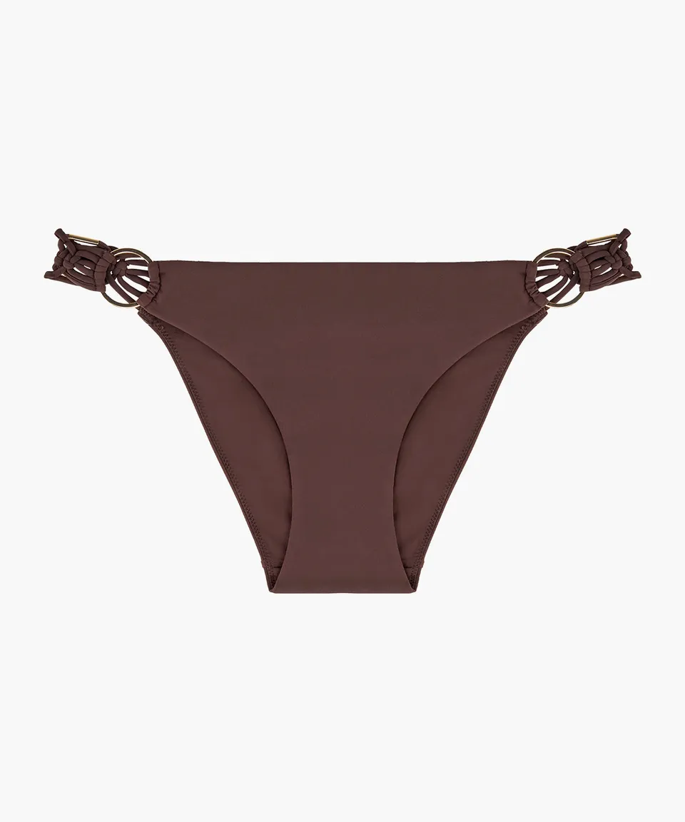 aubade-gipsy-muse-bas-de-maillot-taille-basse-henna image 1