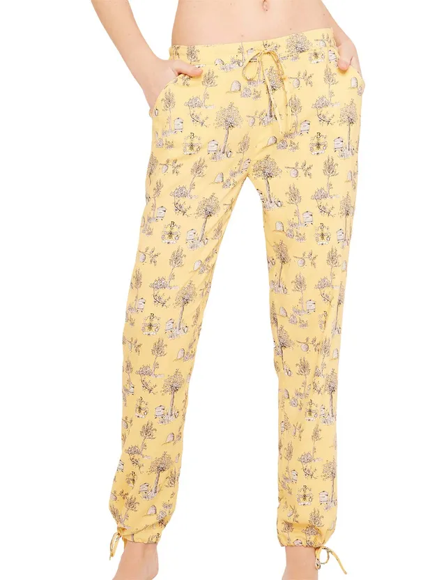 darjeeling-bees-pantalon-femme-jaune-m image 1