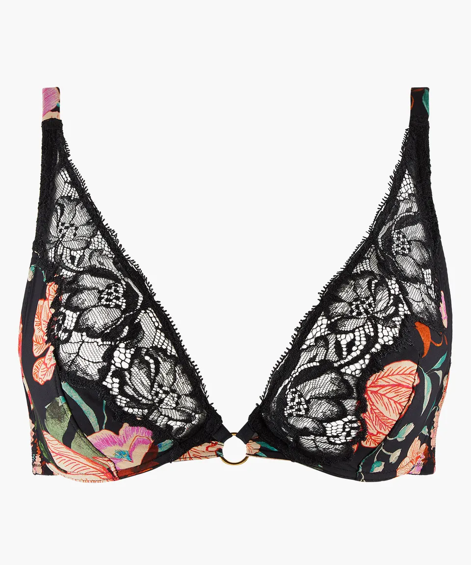 aubade-sweet-folk-soutien-gorge-triangle-avec-armatures-po-tique image 1