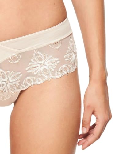 chantelle-champs-lys-es-slip-femme-ivoire image 5
