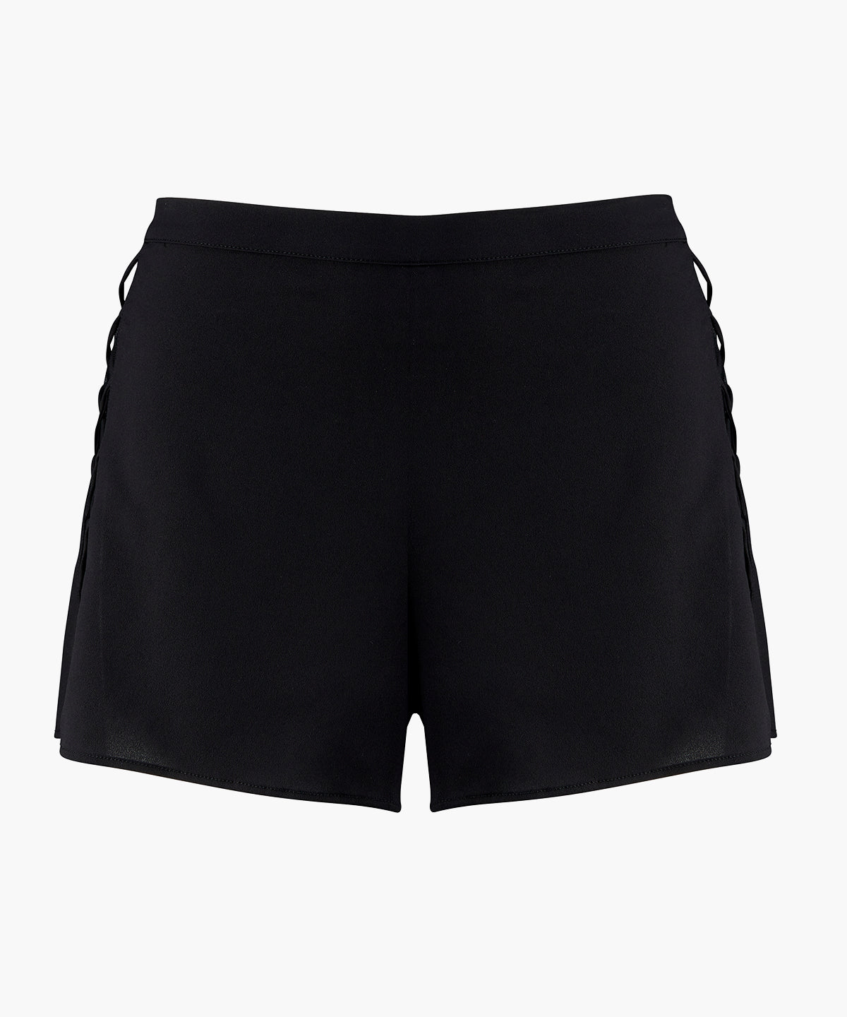 aubade-made-for-heaven-shorty-noir-satin-et-tulle image 1