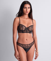 aubade-cosmic-romance-string-black-stripes image 2