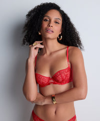 aubade-rules-of-attraction-half-cup-flame-soutien-gorge-corbeille-brod-armatures image 2