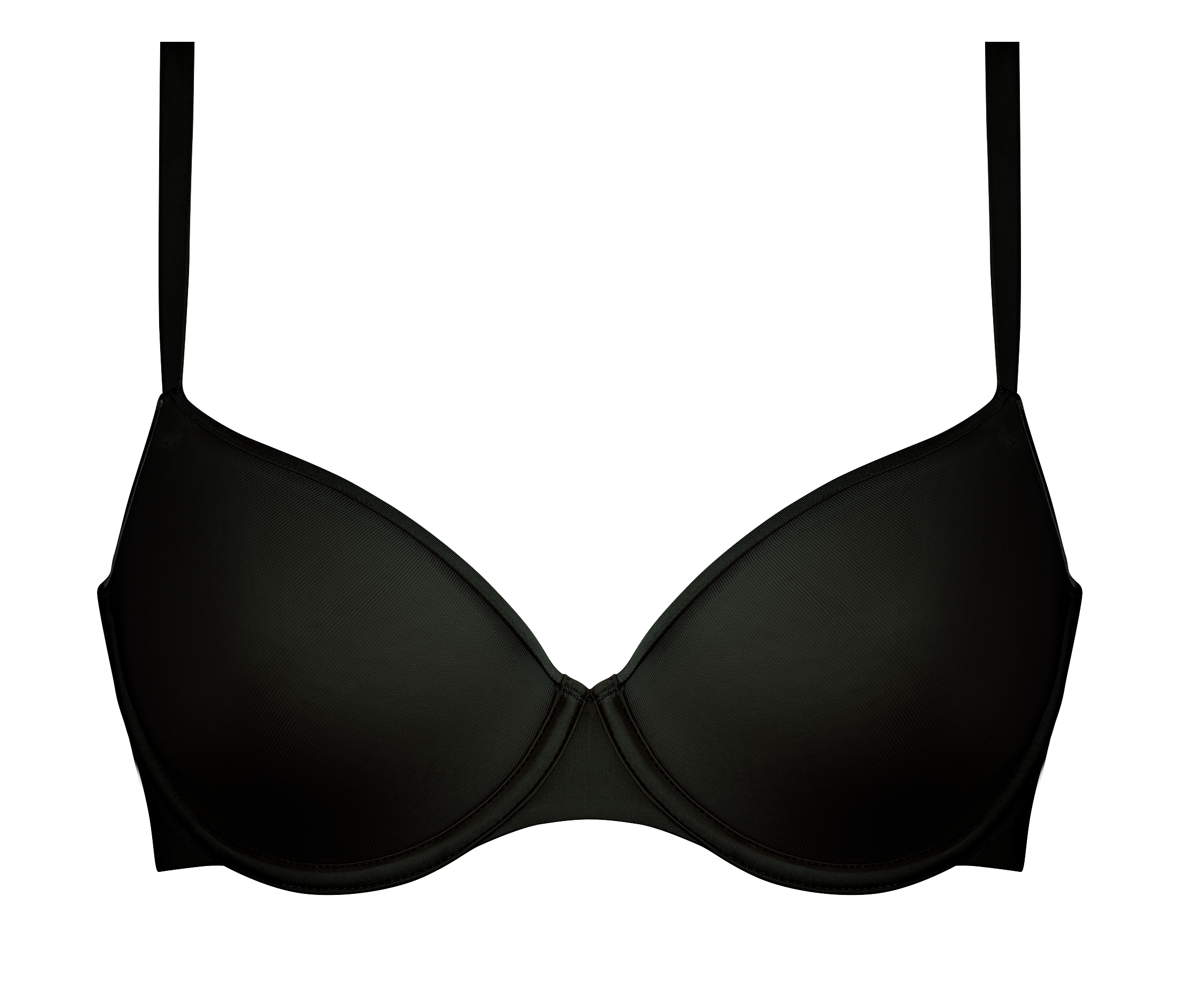 dim-invisible-soutien-gorge-corbeille-microfibre-noir image 3