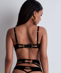 aubade-the-night-before-soutien-gorge-demi-bonnets-blackbird image 7