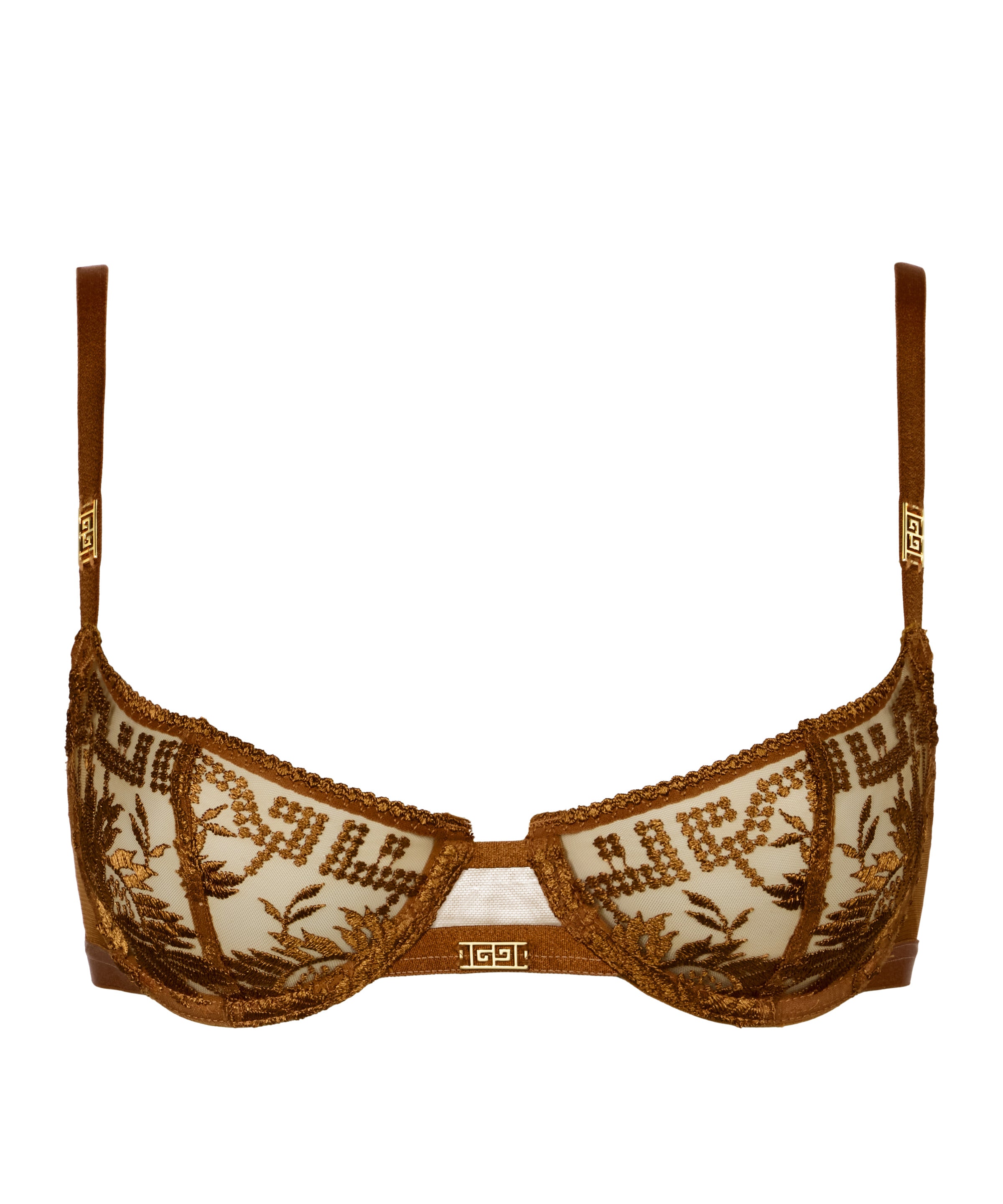 aubade-rules-of-attraction-soutien-gorge-corbeille-armatures-golden-shadow image 1