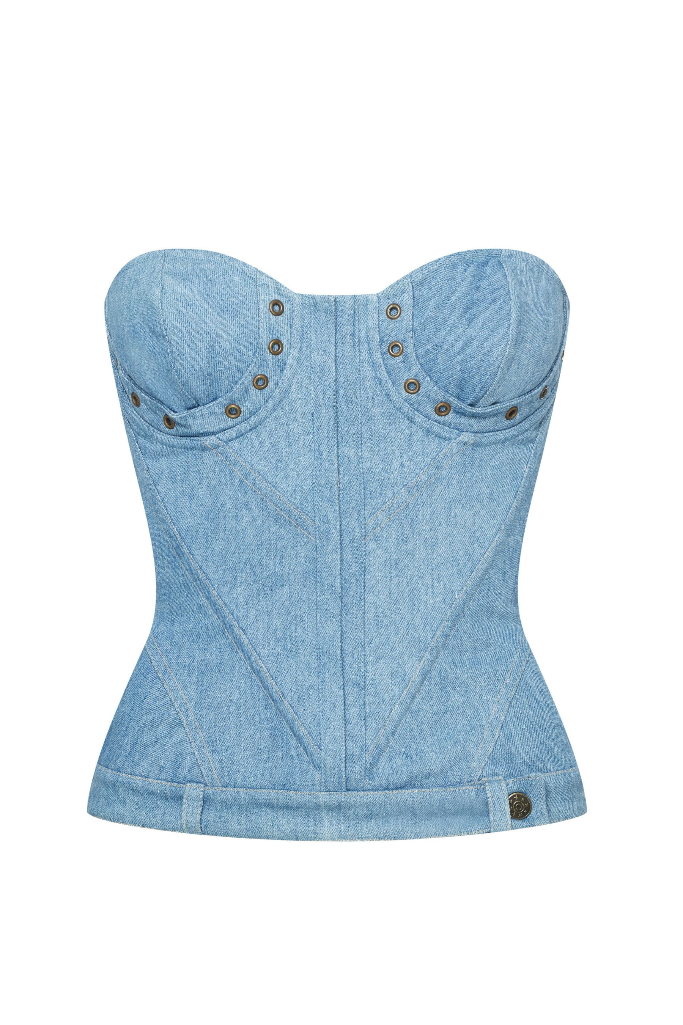 cadolle-corset-aloe-denim-bleu-la-age-dos image 1