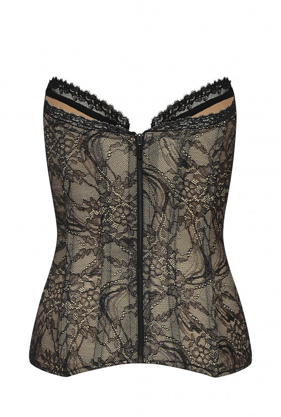 cadolle-corset-medicis-dentelle-volute-leavers-couture image 2