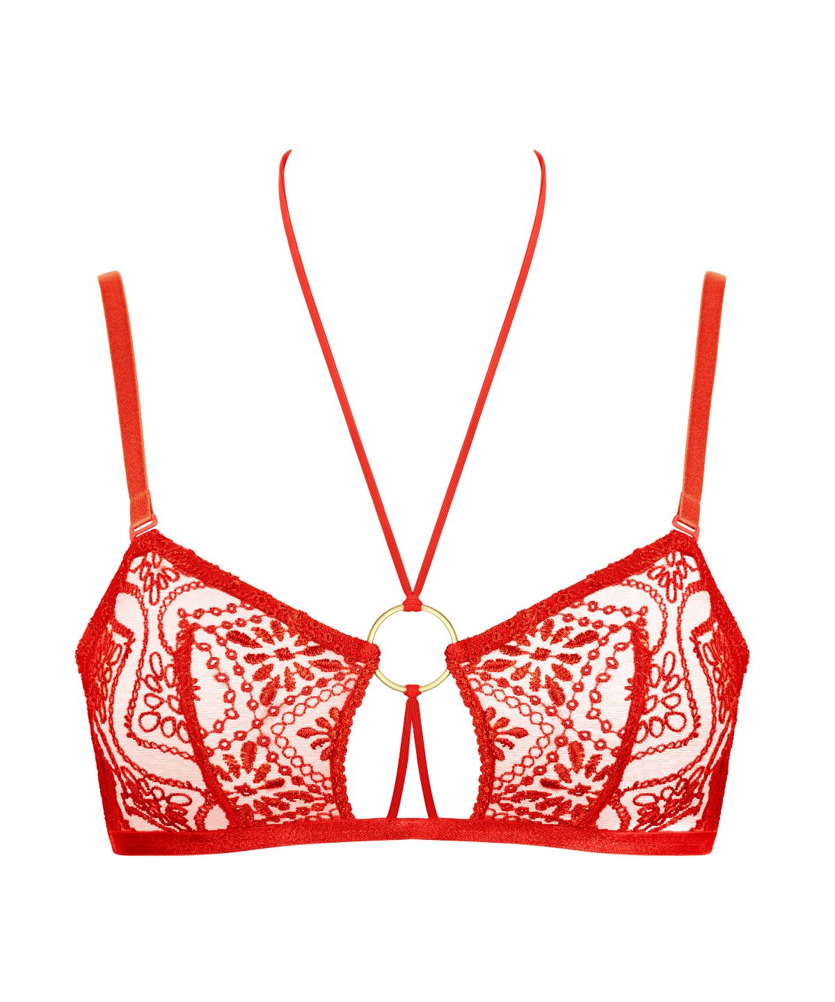 aubade-losing-my-mind-brassiere-sans-armature-chili image 3