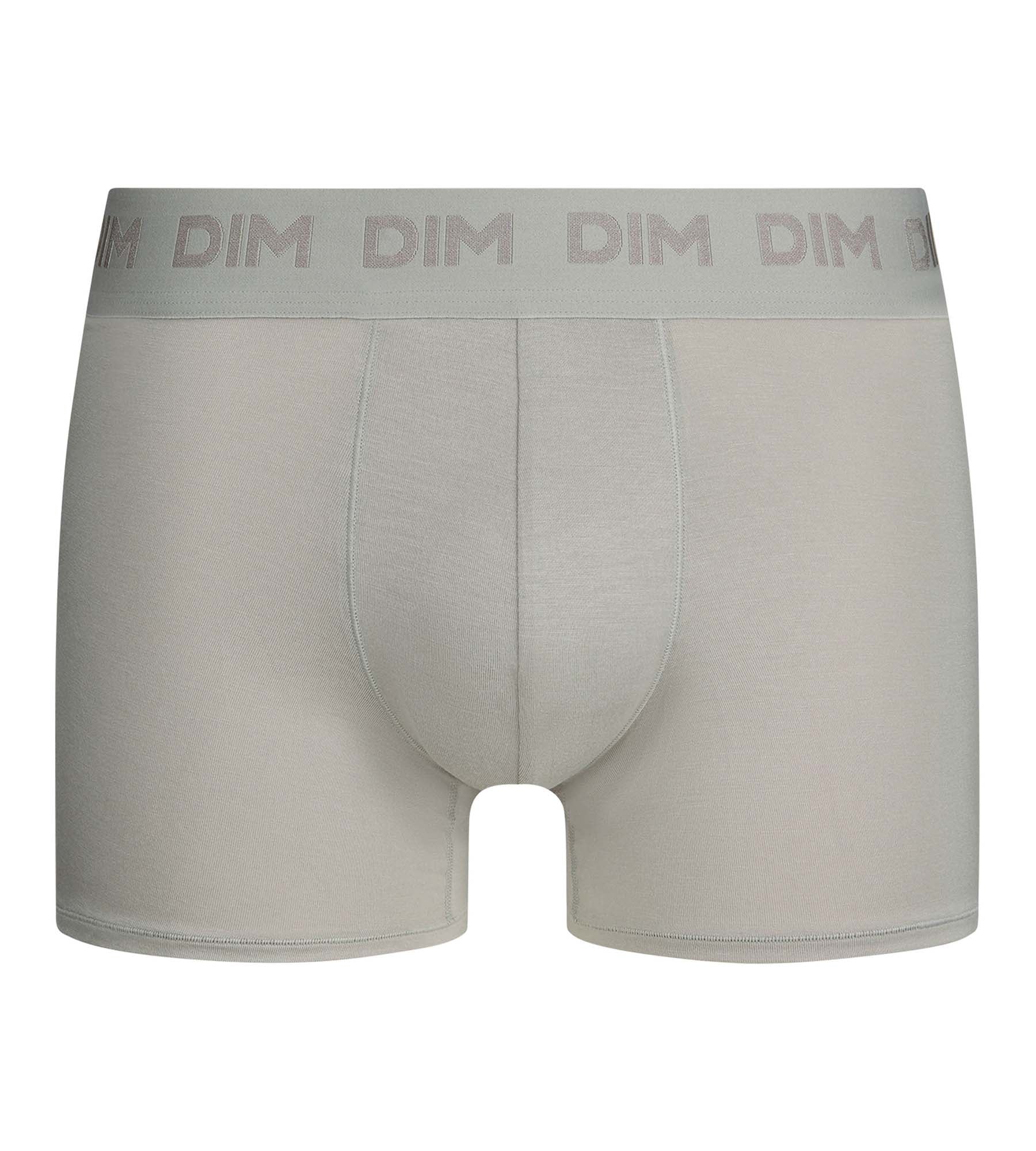dim-ultra-stretch-boxer-homme-4-pouces-gris-clair image 3
