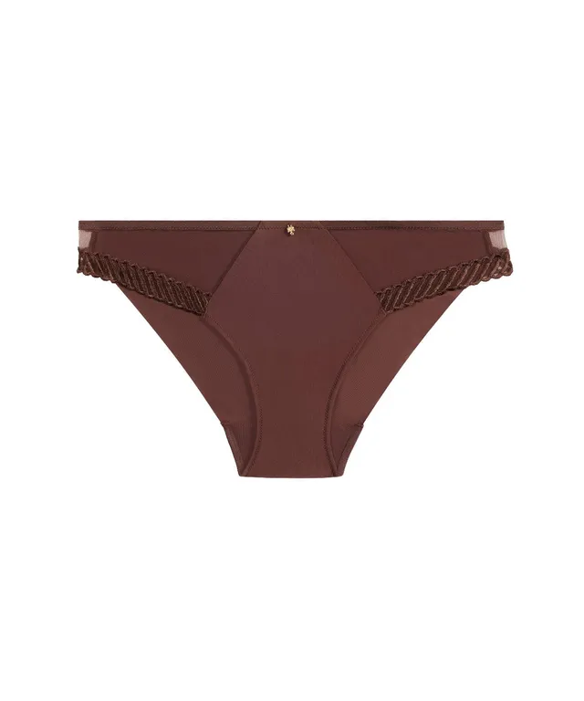 aubade-sheer-emotion-culotte-br-silienne-sepia image 1