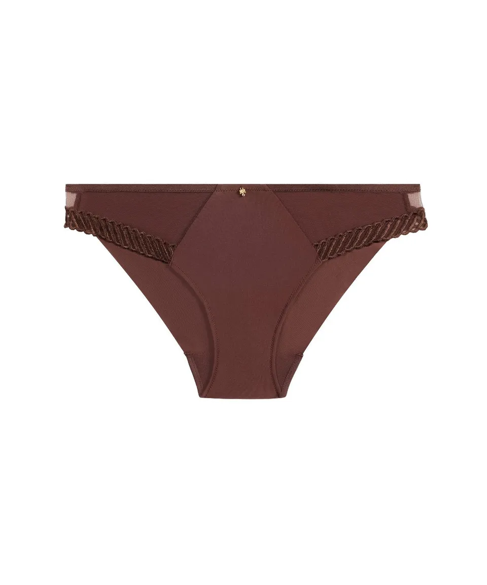 aubade-sheer-emotion-culotte-br-silienne-sepia image 1