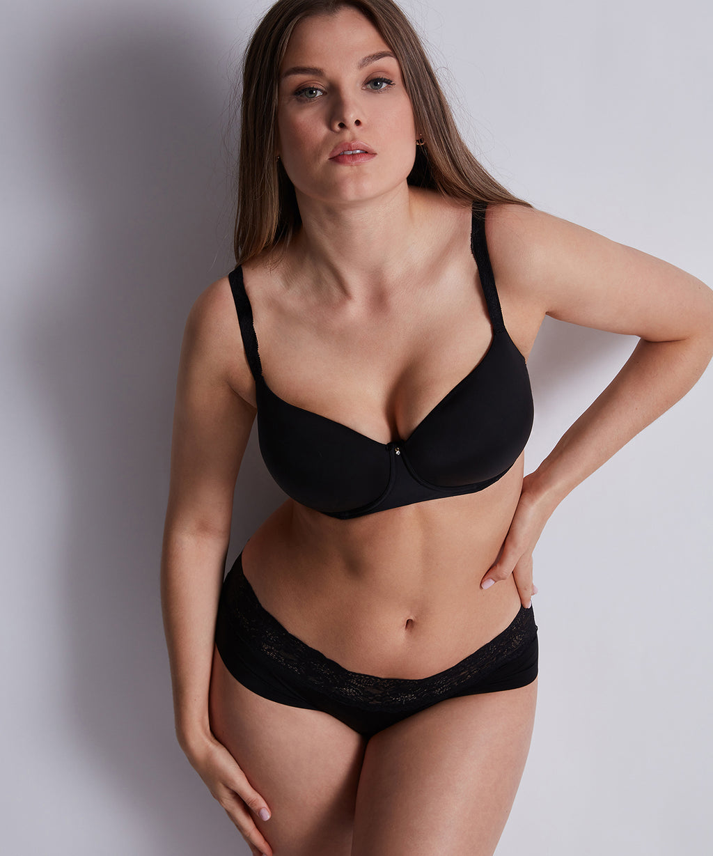 aubade-sweetessence-soutien-gorge-embo-tant-moul-noir-black image 1