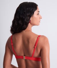 aubade-sun-pop-haut-de-bikini-push-up-corail image 4