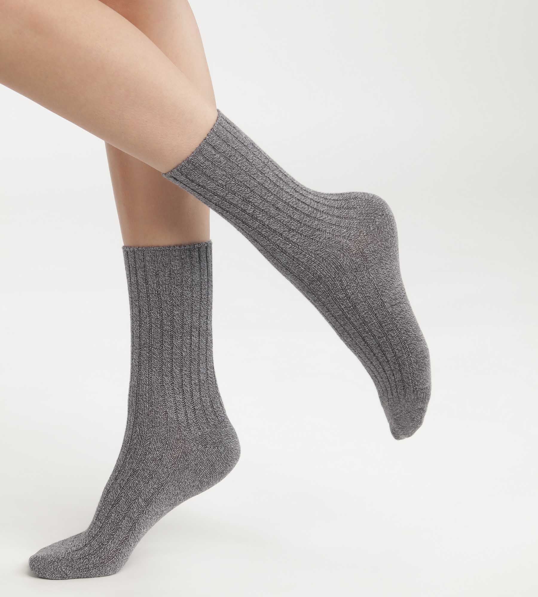 dim-bambou-chaussettes-femme-maille-c-tel-e-gris-chin image 1