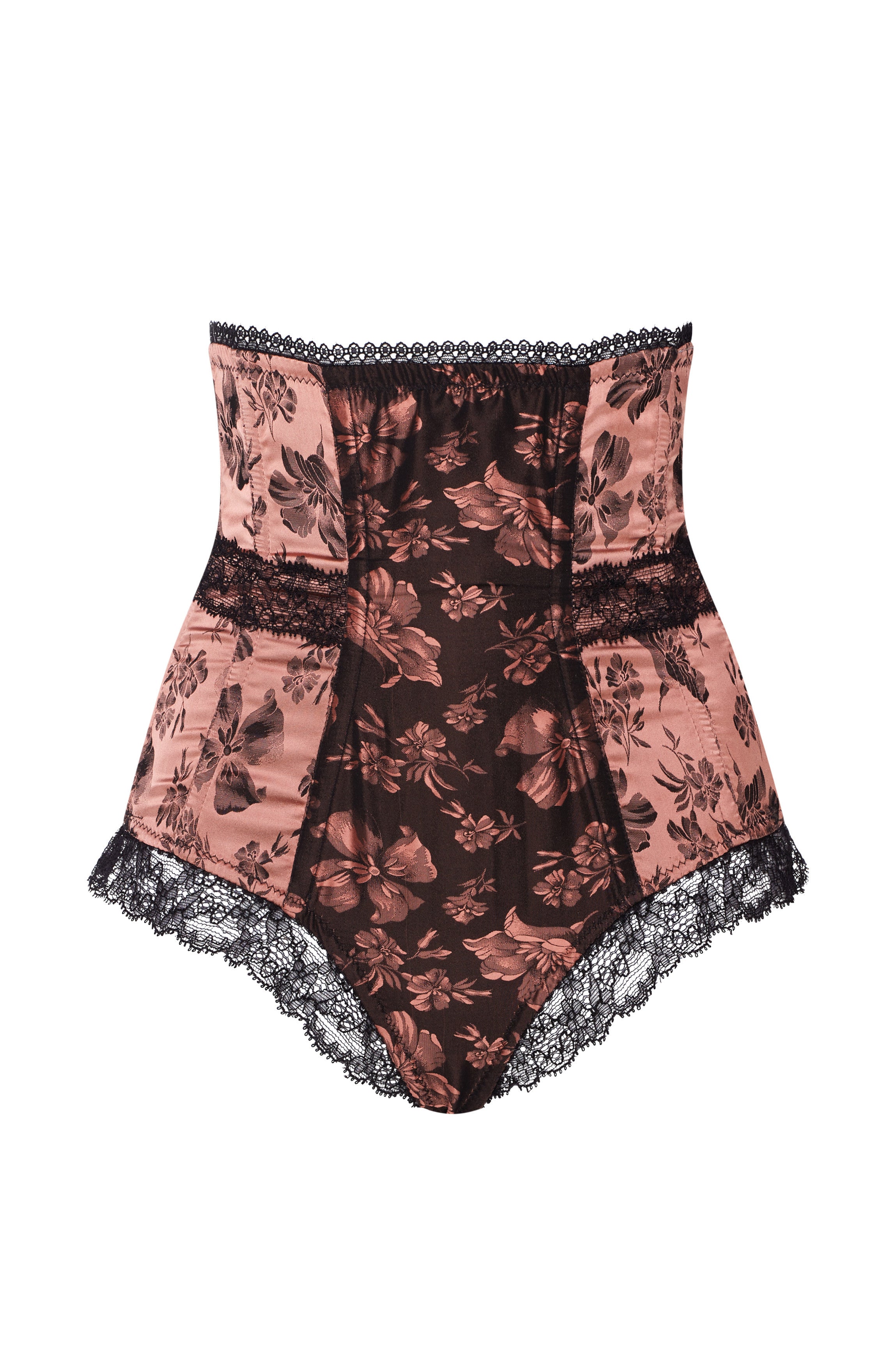 cadolle-gilian-culotte-taille-haute-satin-rose-friandise image 2