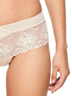 chantelle-champs-lys-es-slip-femme-ivoire image 6