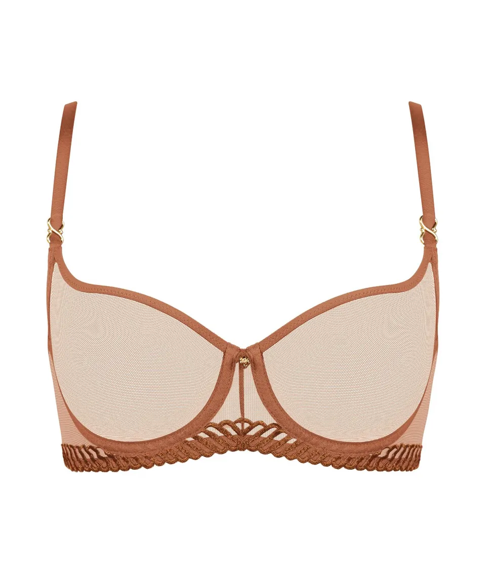 aubade-sheer-emotion-soutien-gorge-corbeille-armatures-honey image 1