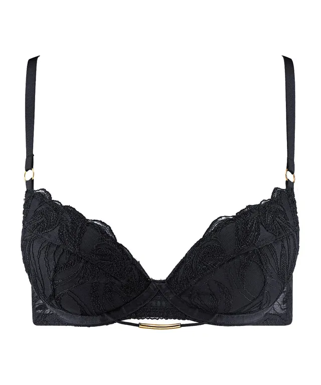 aubade-into-the-groove-push-up-bra-black image 1