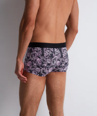 aubade-homme-indian-spirit-boxer-trunks-rose-noir image 4