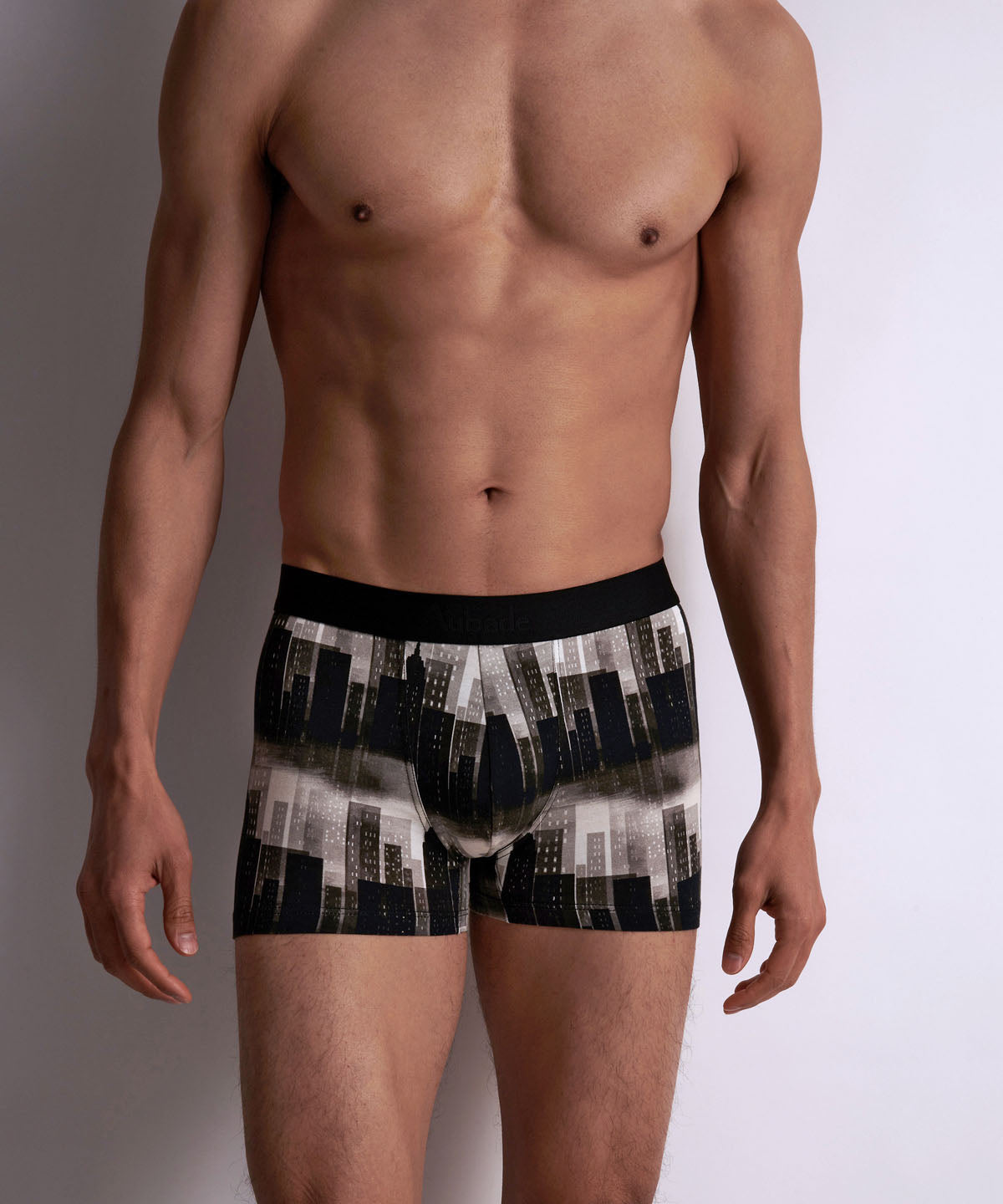 aubade-homme-boxer-buildings-coton-modal image 3