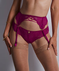 aubade-rythm-of-desire-porte-jarretelles-radiant-pink-2 image 4
