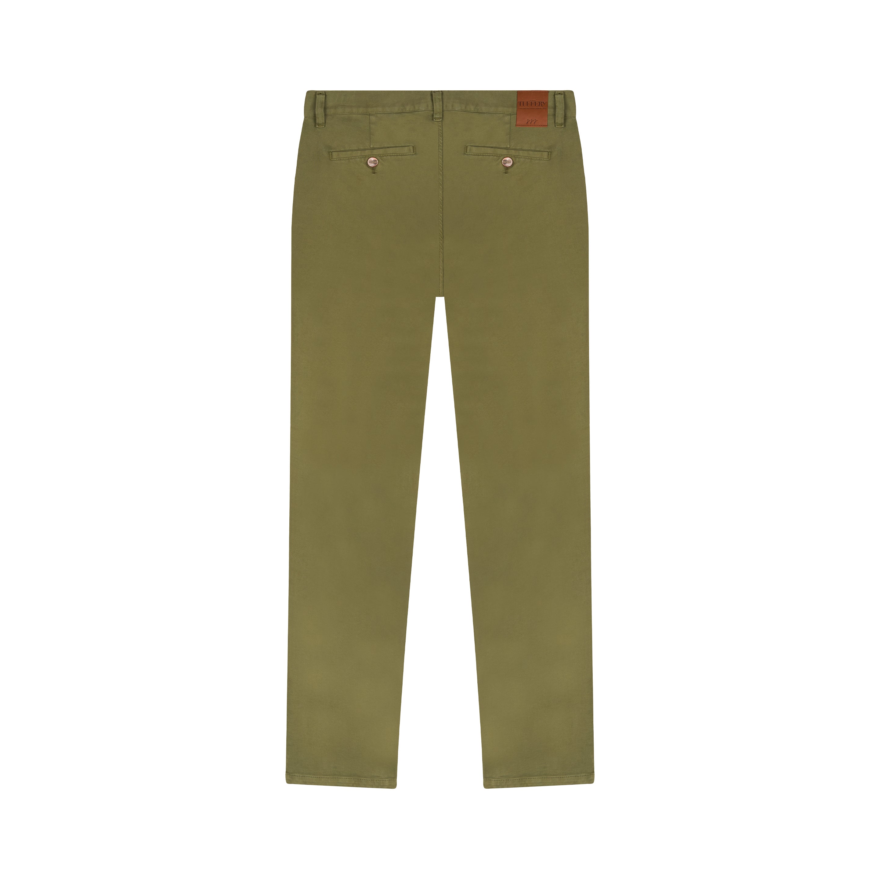 atelier-tuffery-ernest-chino-homme-droit-ajust-vert-kaki image 3