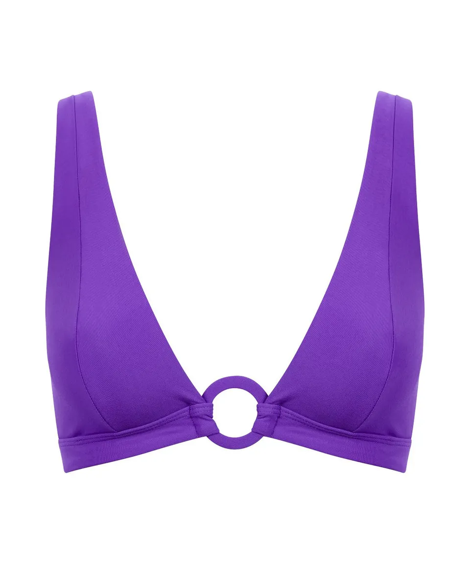 aubade-summer-essence-haut-de-bikini-triangle-amethyst image 1