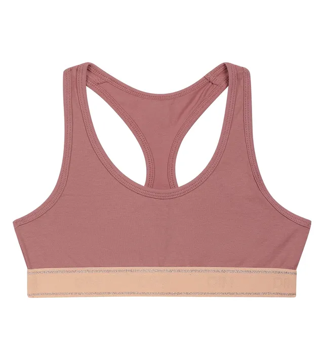 dim-sport-brassi-re-fille-rose-poudr-sans-armatures image 1