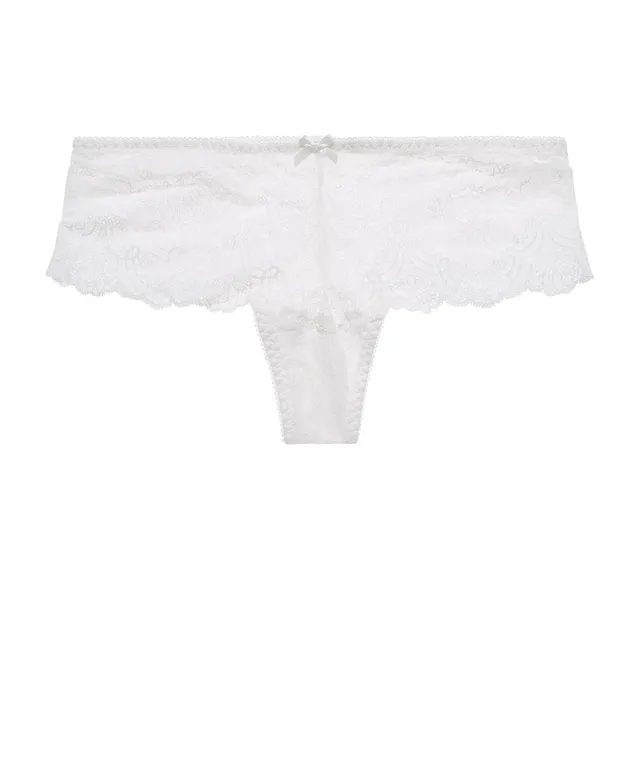 aubade-danse-des-sens-cheeky-brief-opale-culotte-taille-basse-en-dentelle-lycra image 1