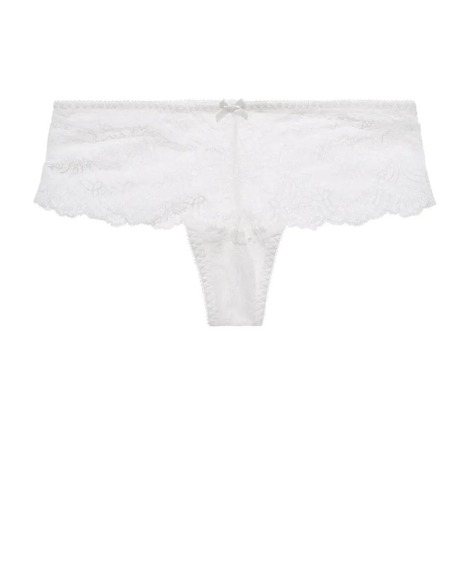 aubade-danse-des-sens-cheeky-brief-opale-culotte-taille-basse-en-dentelle-lycra image 1