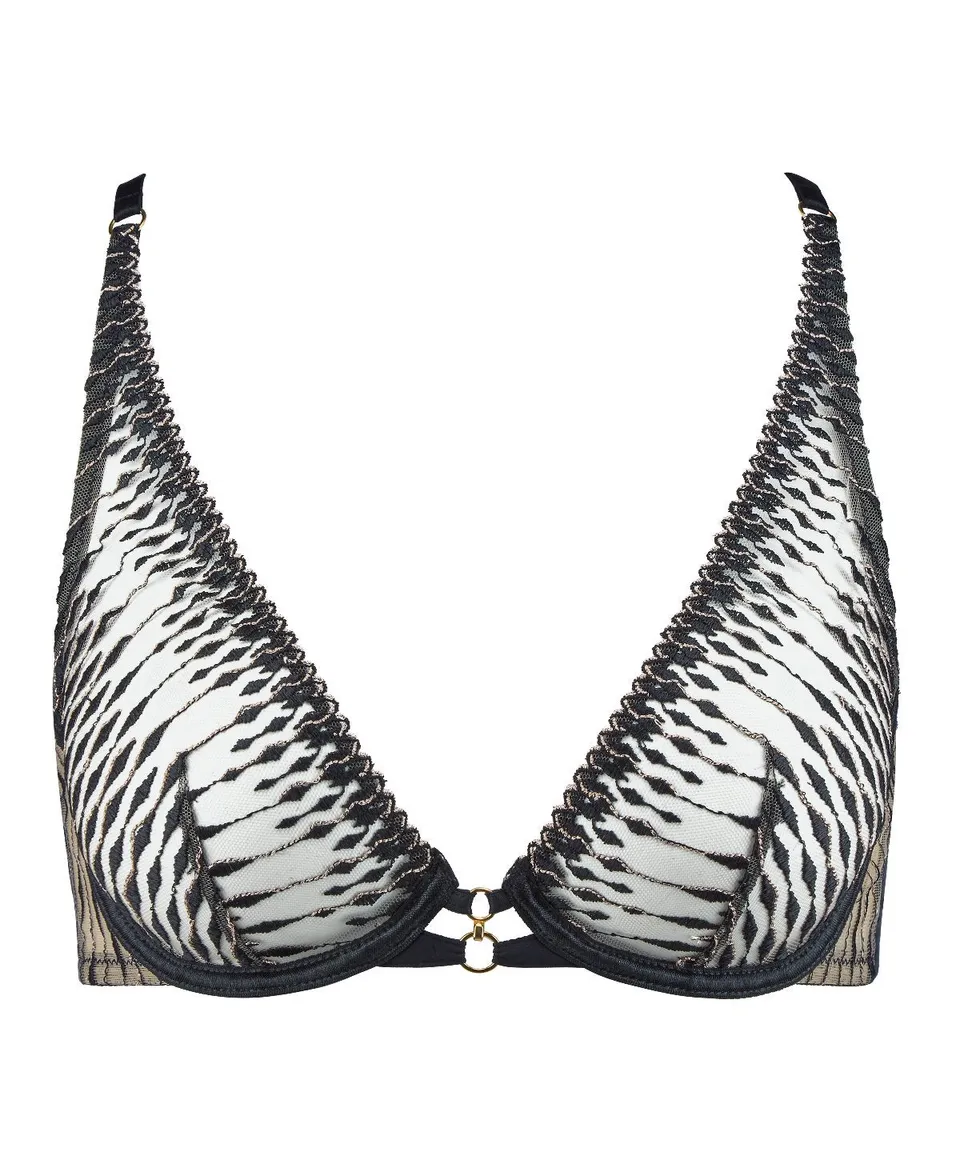 aubade-voodoo-kiss-soutien-gorge-triangle-avec-armatures-millenium-black-ultra-p image 1