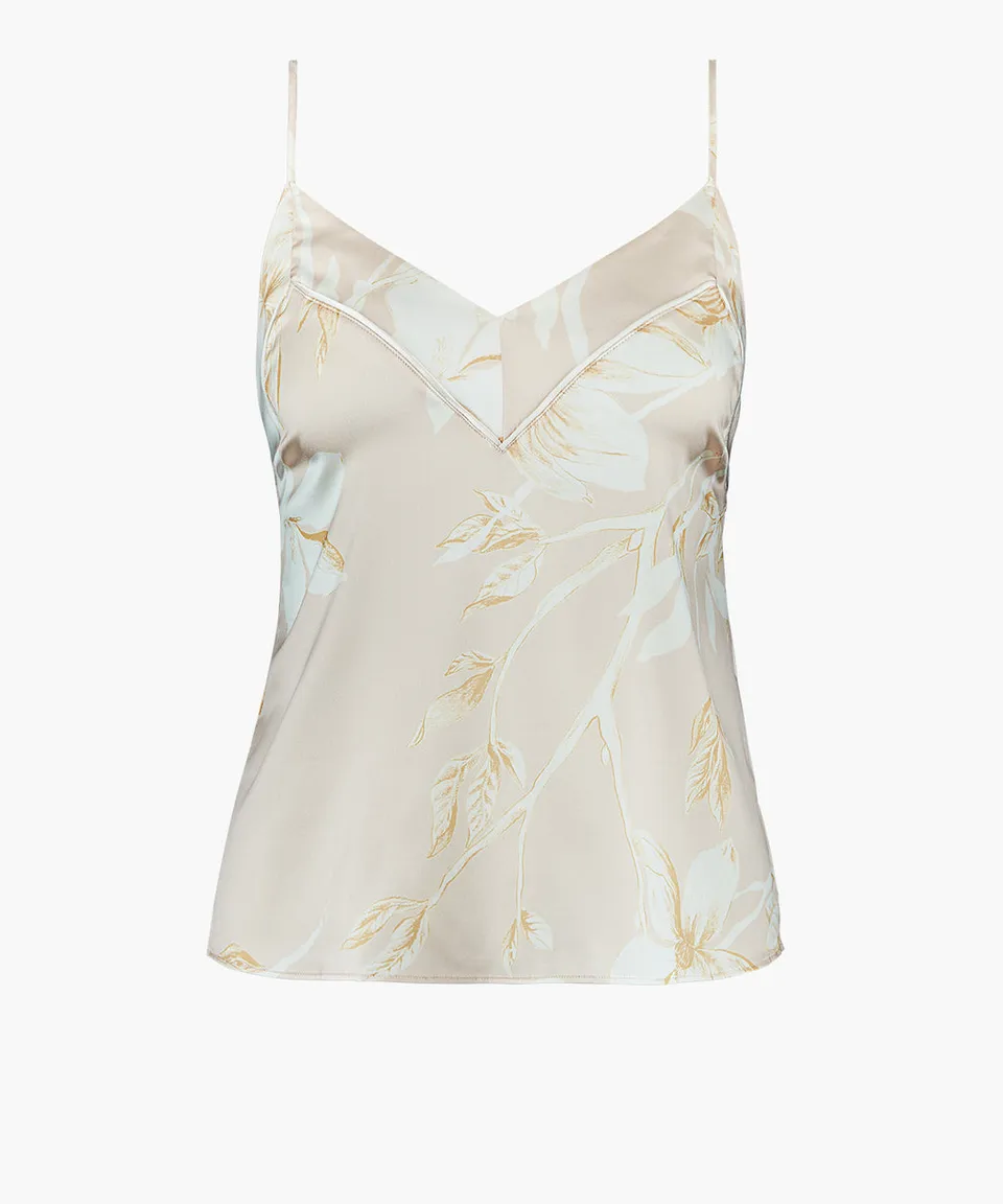 aubade-silk-by-night-amberlight-top-spaghetti-en-soie image 1