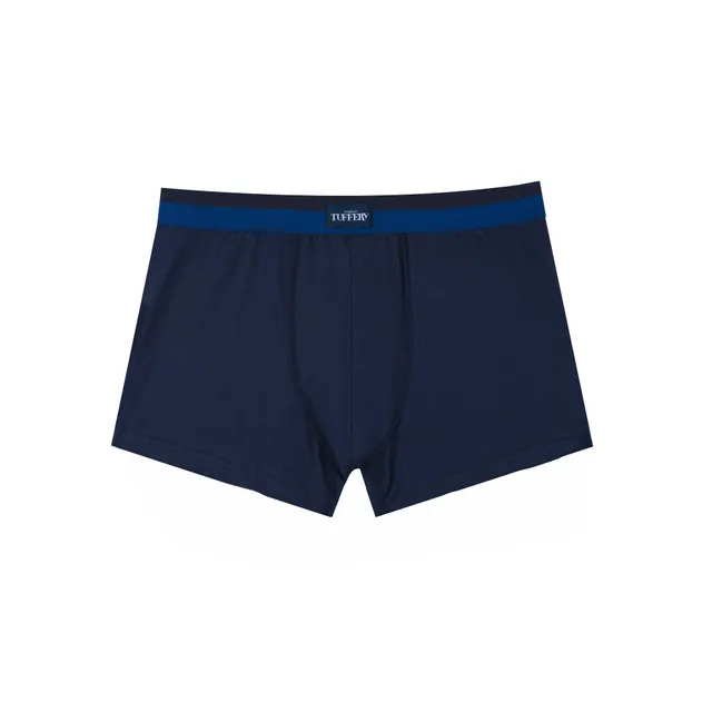atelier-tuffery-boxer-homme-marine-en-coton-bio image 1