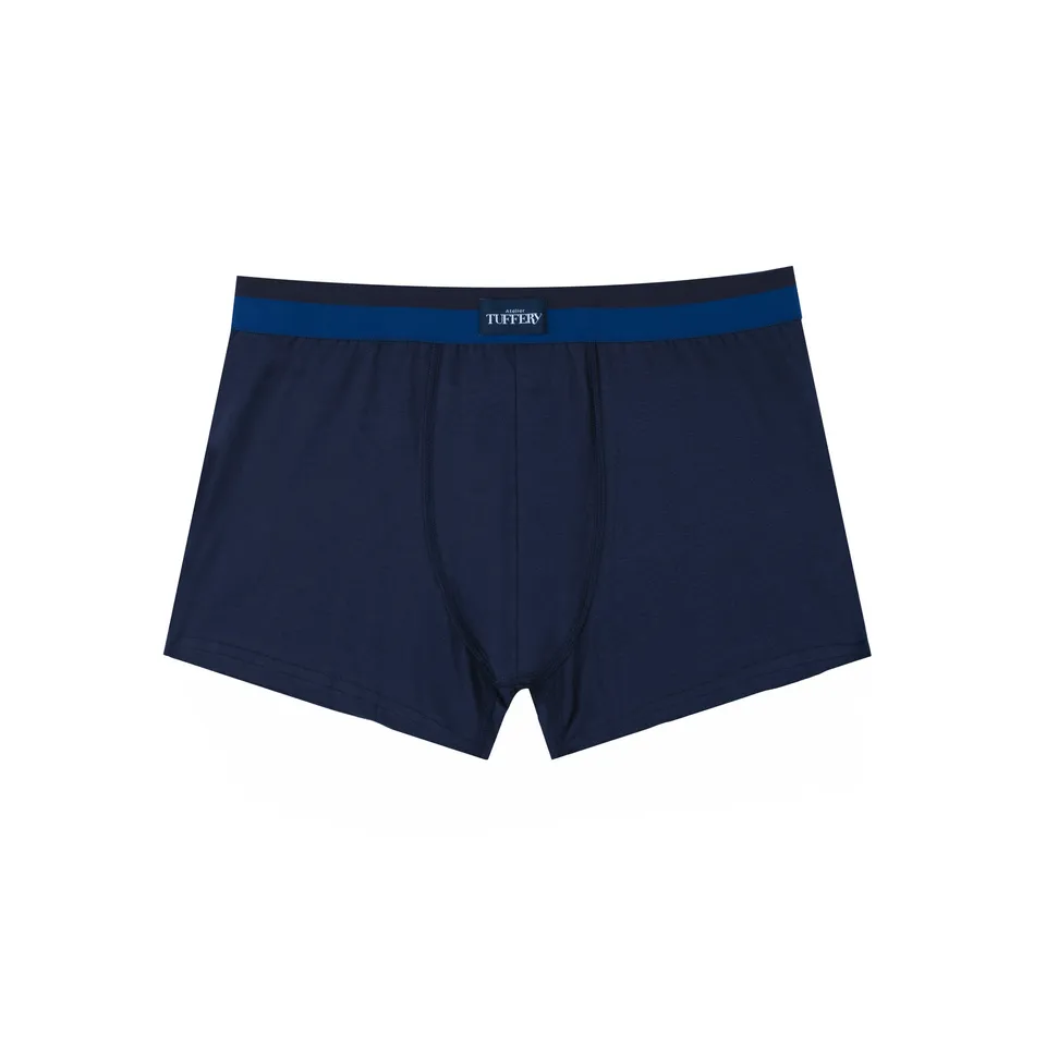 atelier-tuffery-boxer-homme-marine-en-coton-bio image 1