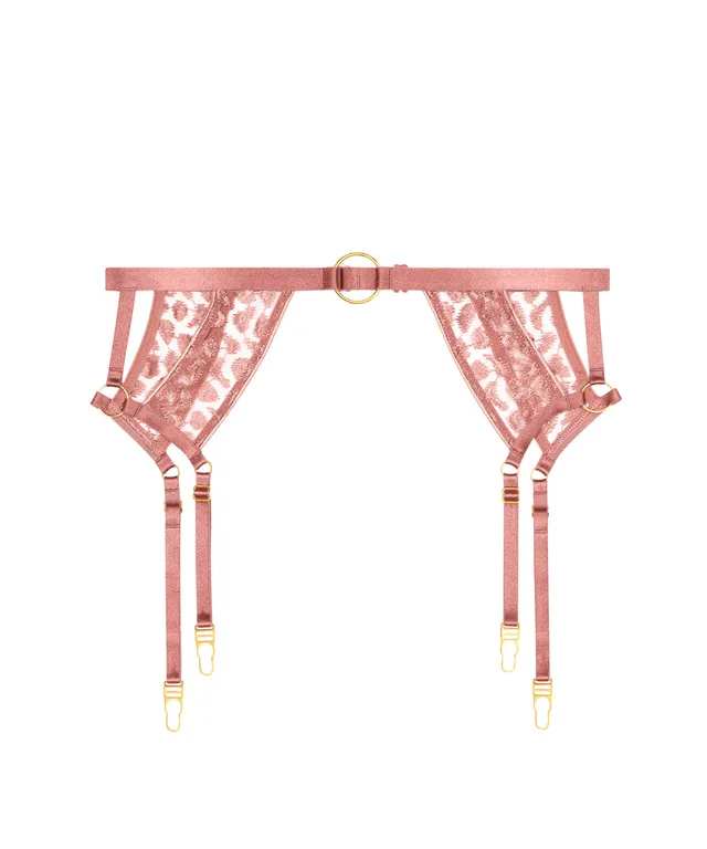 aubade-crazy-in-love-porte-jarretelles-warm-pink image 1