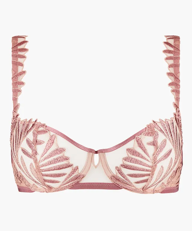 aubade-sensory-illusion-soutien-gorge-corbeille-avec-armatures-silk-rose image 1