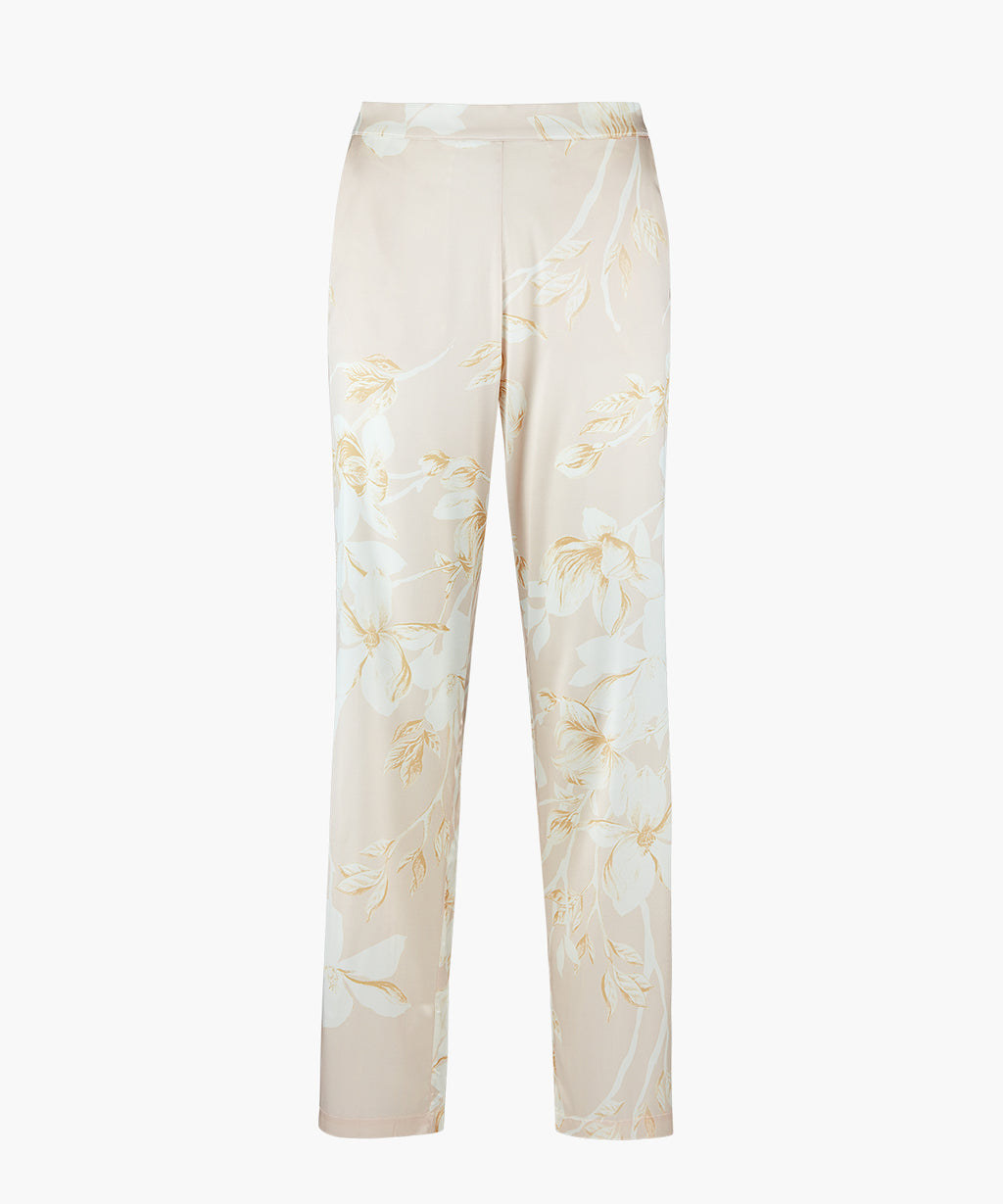 aubade-silk-by-night-pantalon-pyjama-soie-amberlight image 1
