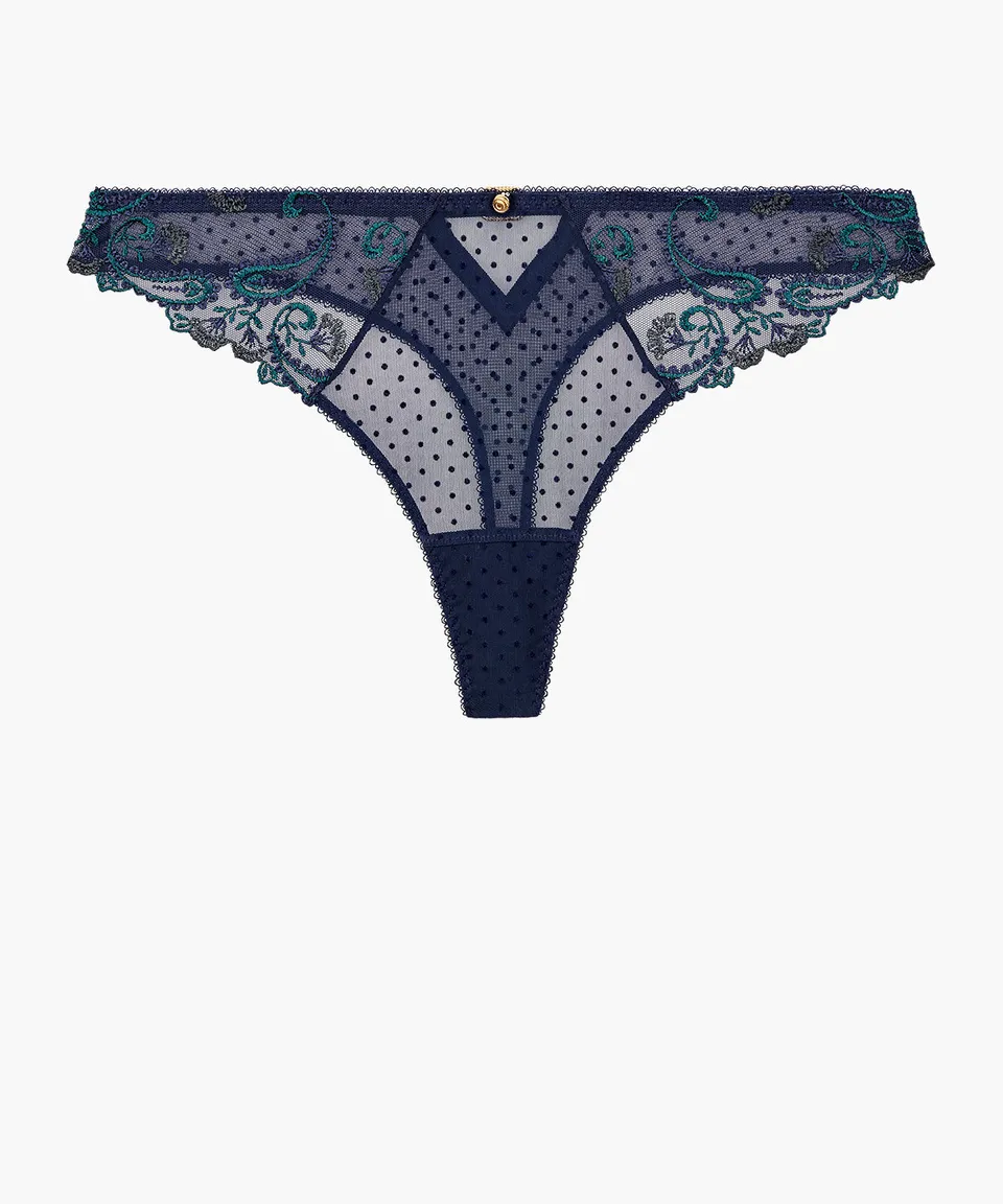 aubade-velvet-memories-tanga-twilight image 1