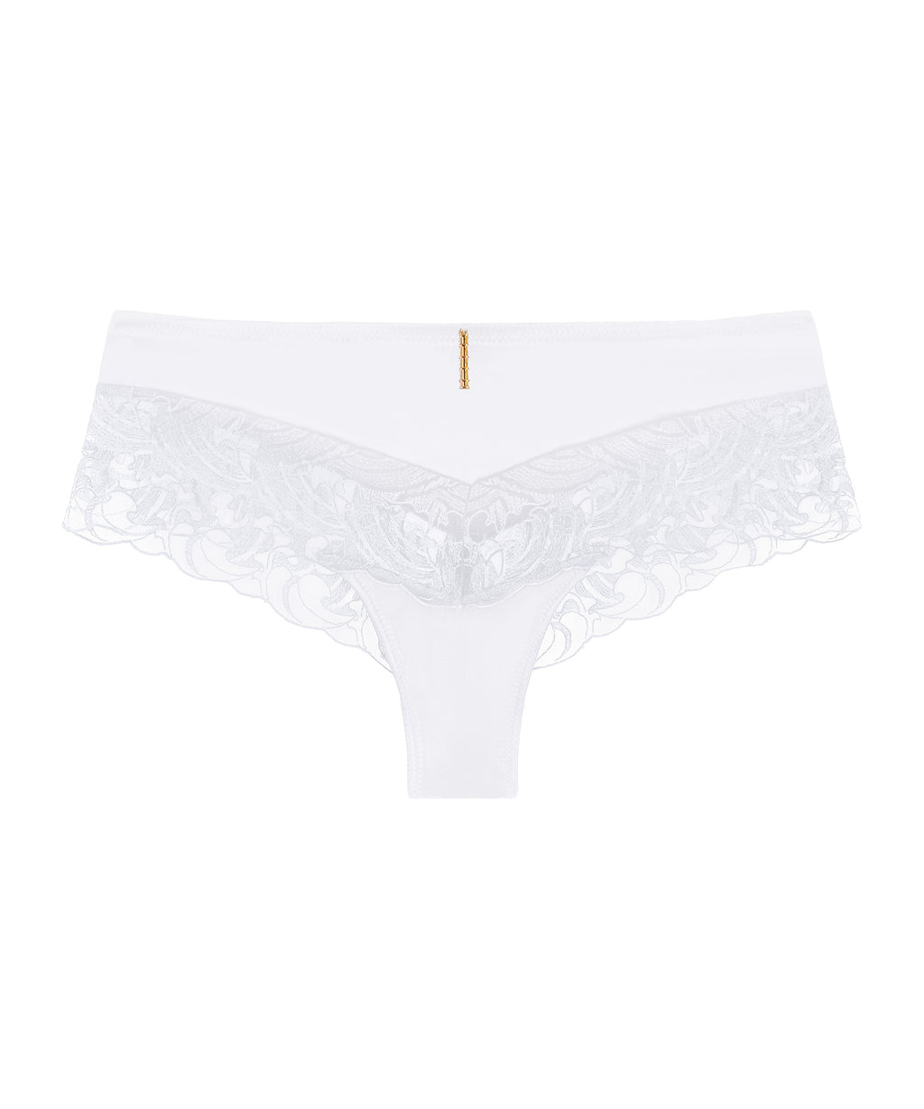 aubade-satin-memories-shorty-arctic-blue image 1