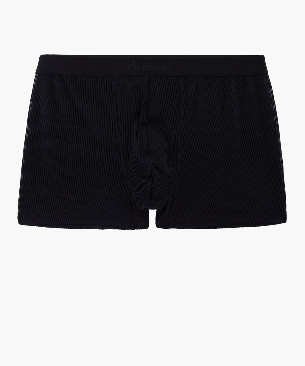 aubade-homme-boxer-stripes-boxer-homme-en-tulle-floqu-et-lycra image 1