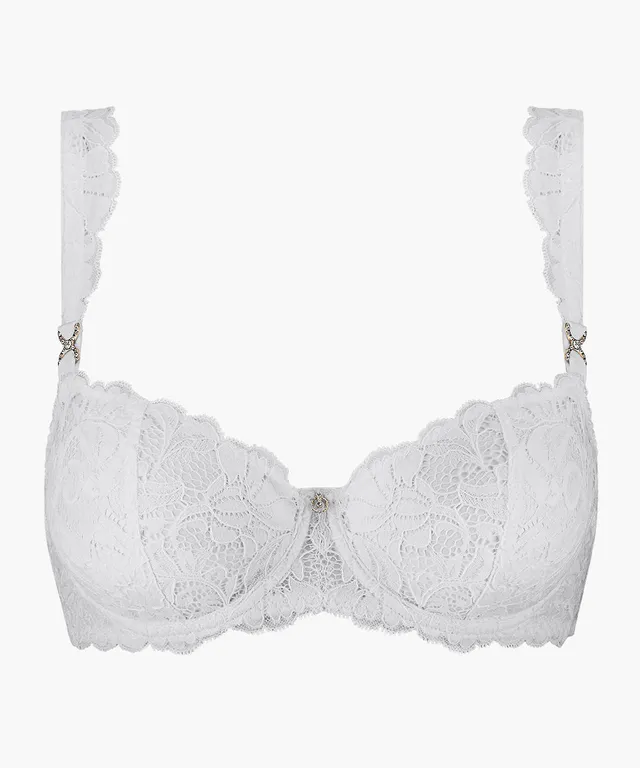 aubade-mon-bijou-soutien-gorge-corbeille-blanc-2 image 1