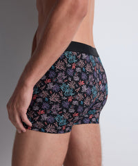 aubade-homme-boxer-reef-coton-modal-imprim-r-cif-corail image 5