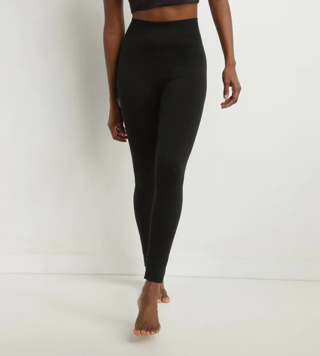 legging-thermal-femme-dim-relax-go-noir-int-rieur-polaire image 1