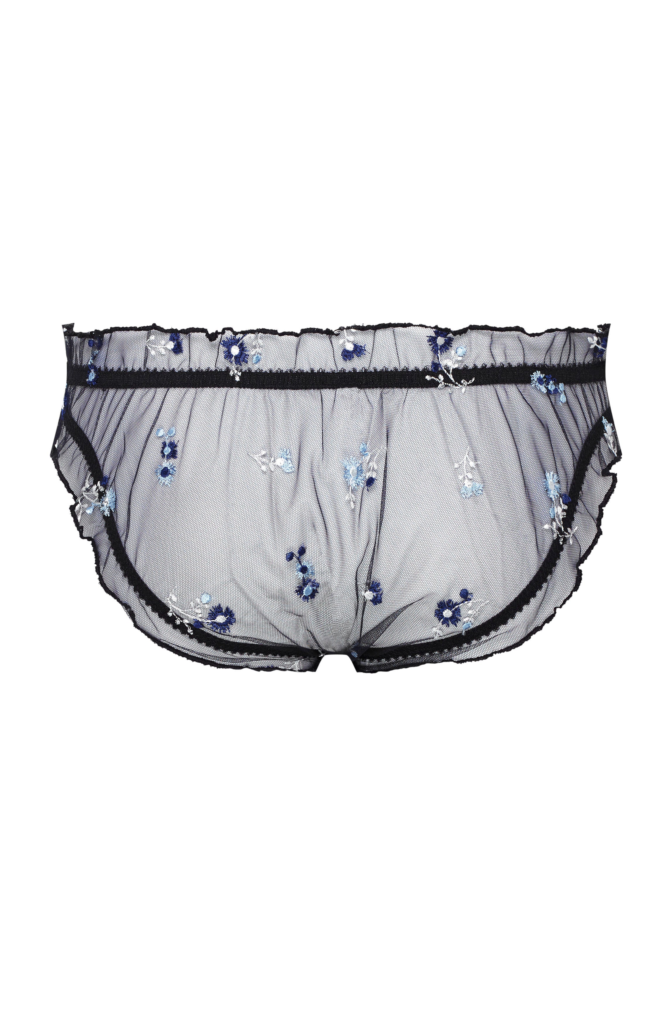 cadolle-mimi-culotte-bleue-perce-neige-en-tulle image 2